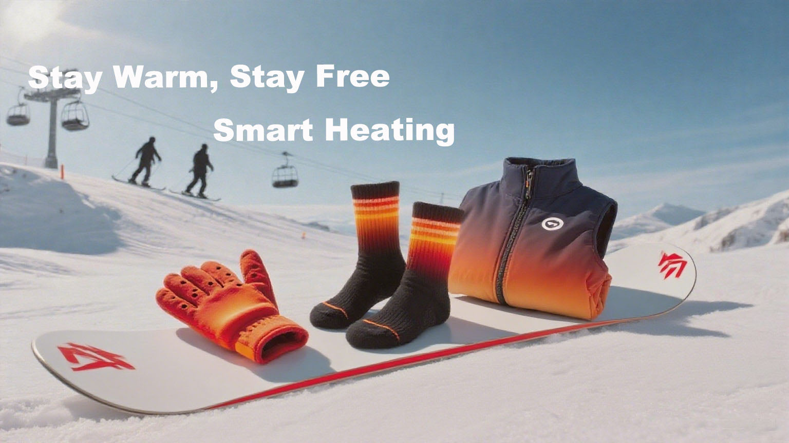 Smart Heated Gloves, Socks and Apparel - Keep Warm Outdoors
