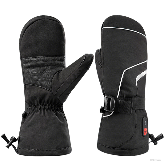 Ski Heated Gloves with Battery Display – Full-Finger Thermal Gloves