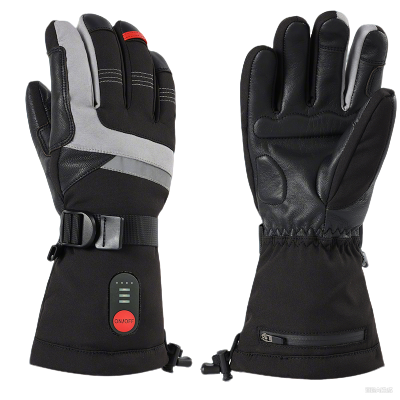 Heated Winter Gloves with Battery Display – Full-Finger Thermal Gloves