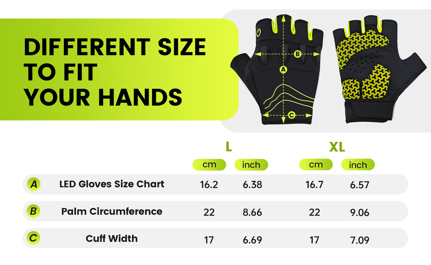 Rechargeable LED Flashlight Gloves – Hands‑Free Lighting Gloves for Mechanics, Camping & Night Work