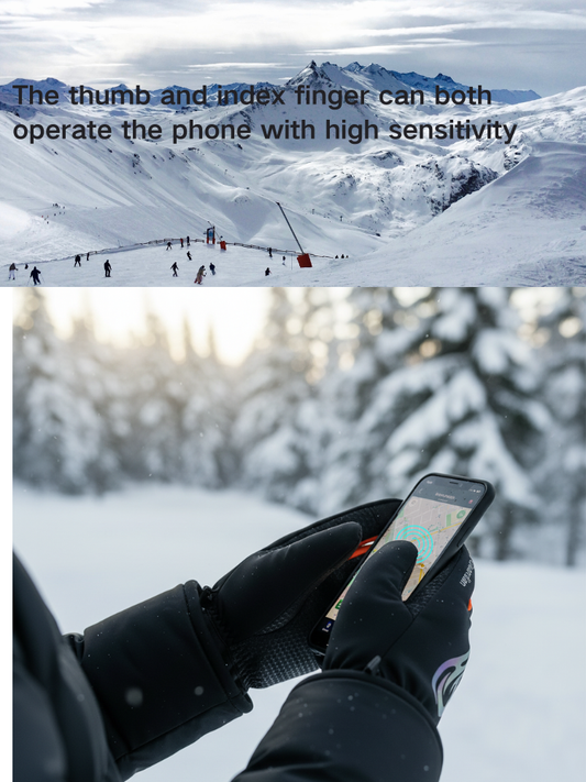 Sport Heated Gloves – Full Finger Warmth for Outdoor Activities