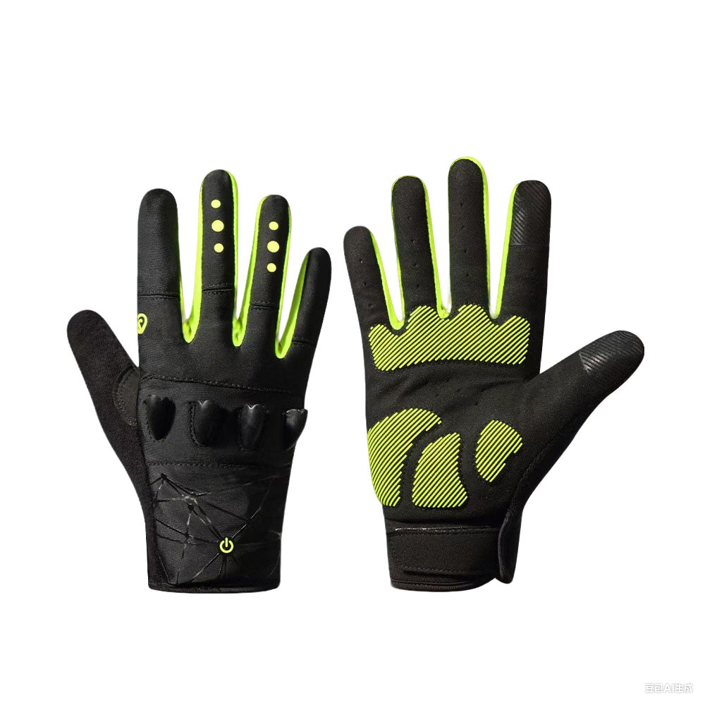 Rechargeable Full-Finger LED Light Up Gloves