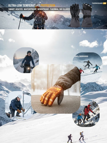 Fashion Heated Gloves – Full Finger Warmth for Everyday Use