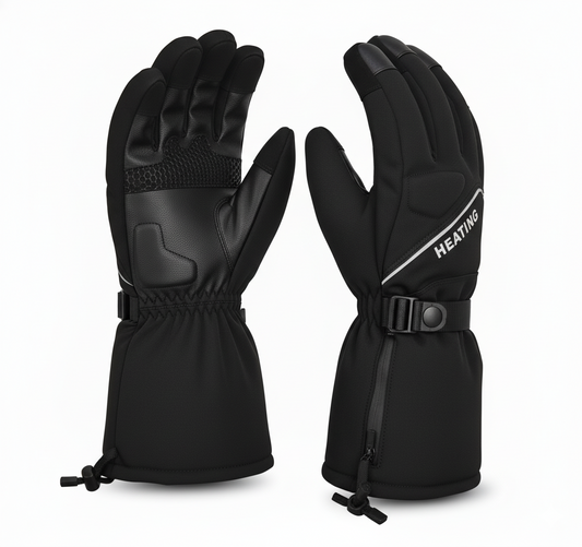 Heated Gloves for Daily Commute & Outdoor Walking – Full Finger, Slim & Stylish
