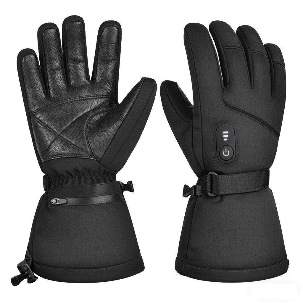 JHG34 Heated Gloves – Waterproof Electric Winter Gloves for Skiing, Cycling & Outdoor Work