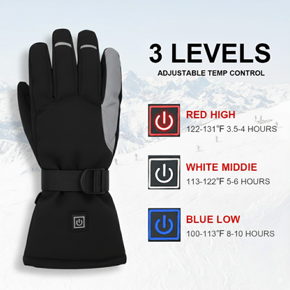 Lightweight Heated Gloves – Full Finger Warmth for Daily Outdoor Use