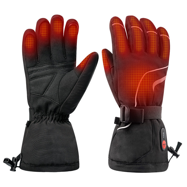 Electric Heated Ski Gloves – Battery Powered Winter Warmth for Skiing, Snowboarding & Outdoor Sports