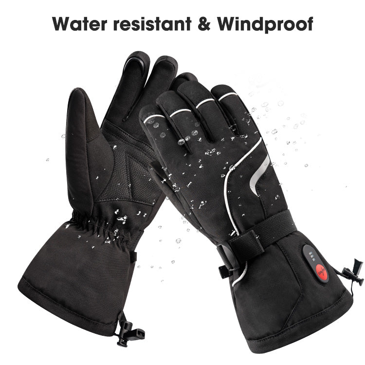 Electric Heated Ski Gloves – Battery Powered Winter Warmth for Skiing, Snowboarding & Outdoor Sports