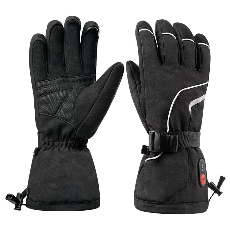 Electric Heated Ski Gloves – Battery Powered Winter Warmth for Skiing, Snowboarding & Outdoor Sports