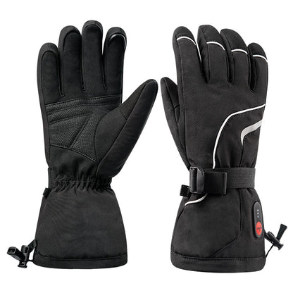 Electric Heated Ski Gloves – Battery Powered Winter Warmth for Skiing, Snowboarding & Outdoor Sports