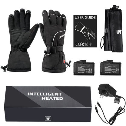 Electric Heated Ski Gloves – Battery Powered Winter Warmth for Skiing, Snowboarding & Outdoor Sports