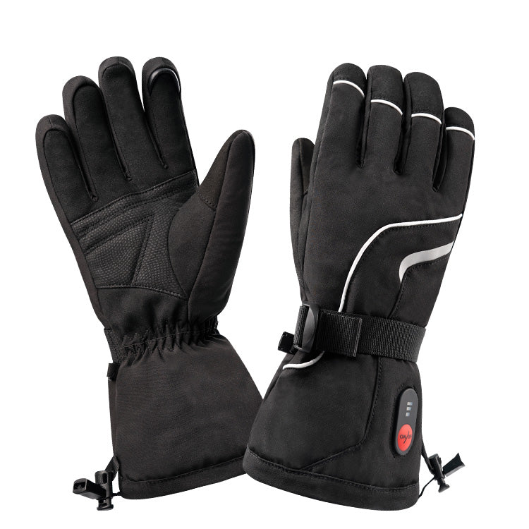Electric Heated Ski Gloves – Battery Powered Winter Warmth for Skiing, Snowboarding & Outdoor Sports