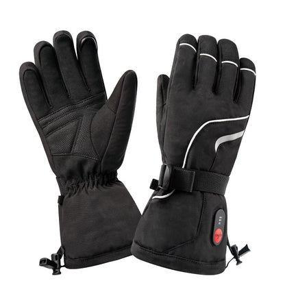 Electric Heated Ski Gloves – Battery Powered Winter Warmth for Skiing, Snowboarding & Outdoor Sports