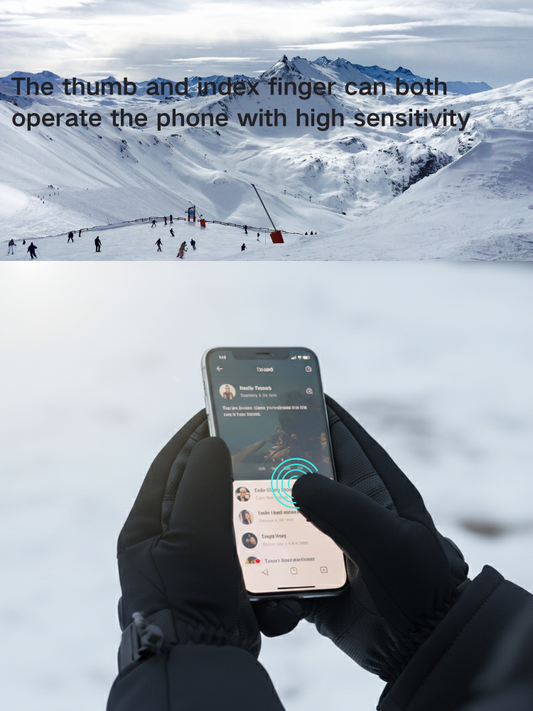 Heated Winter Gloves for Outdoor & Daily Use – Full Finger, Windproof & Warm